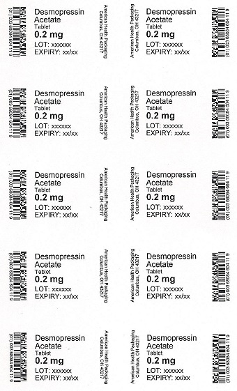 0.2 mg Desmopressin Acetate Tablet Blister