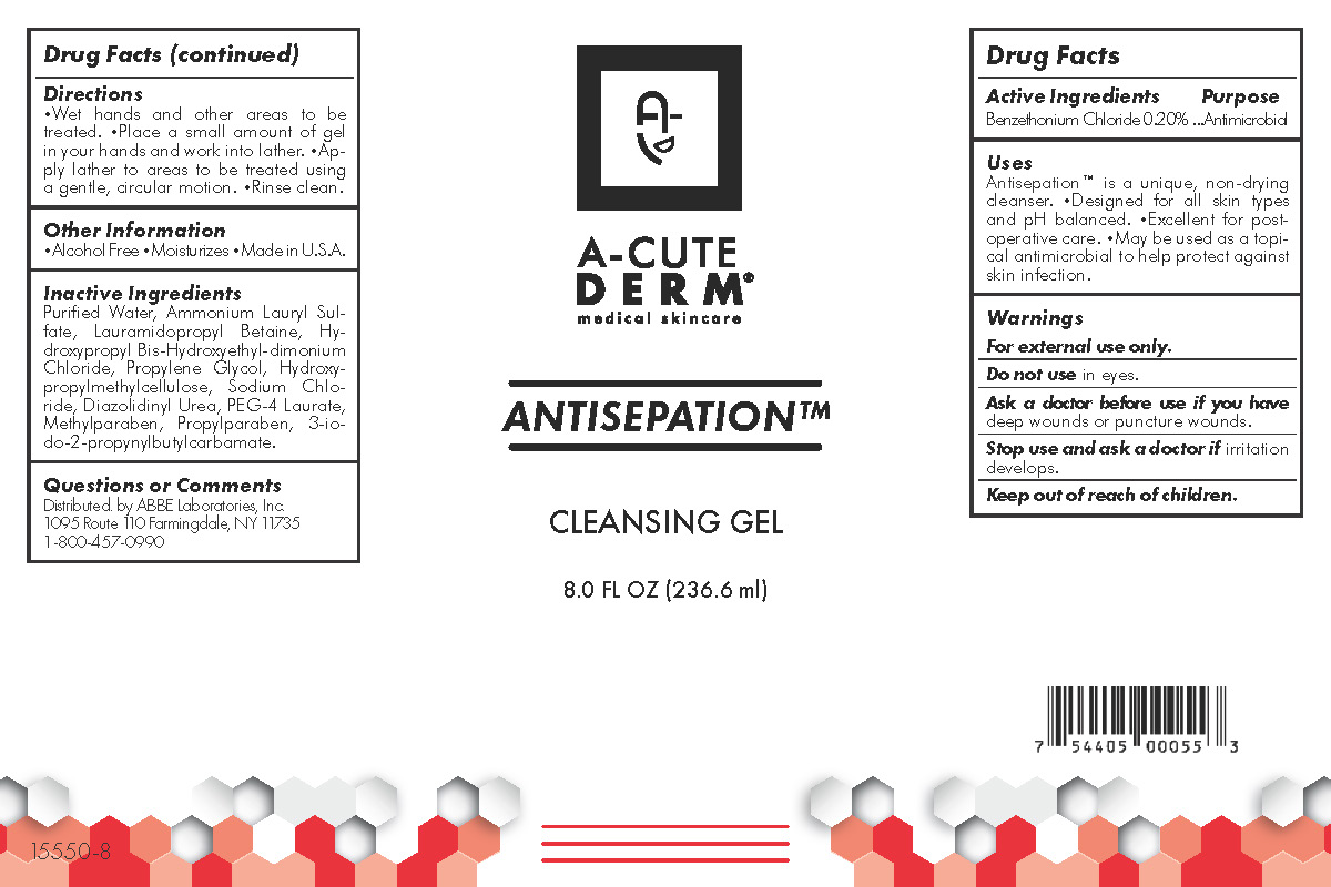 antisepation cleansing gel