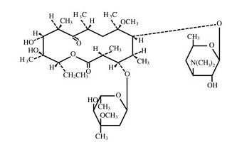 Clarithromycin Structural Formula