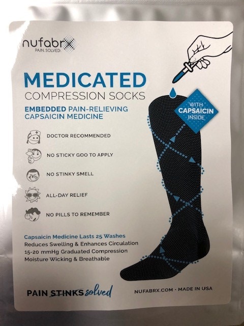 Medicated Compression Sock | Capsaicin Cloth while Breastfeeding