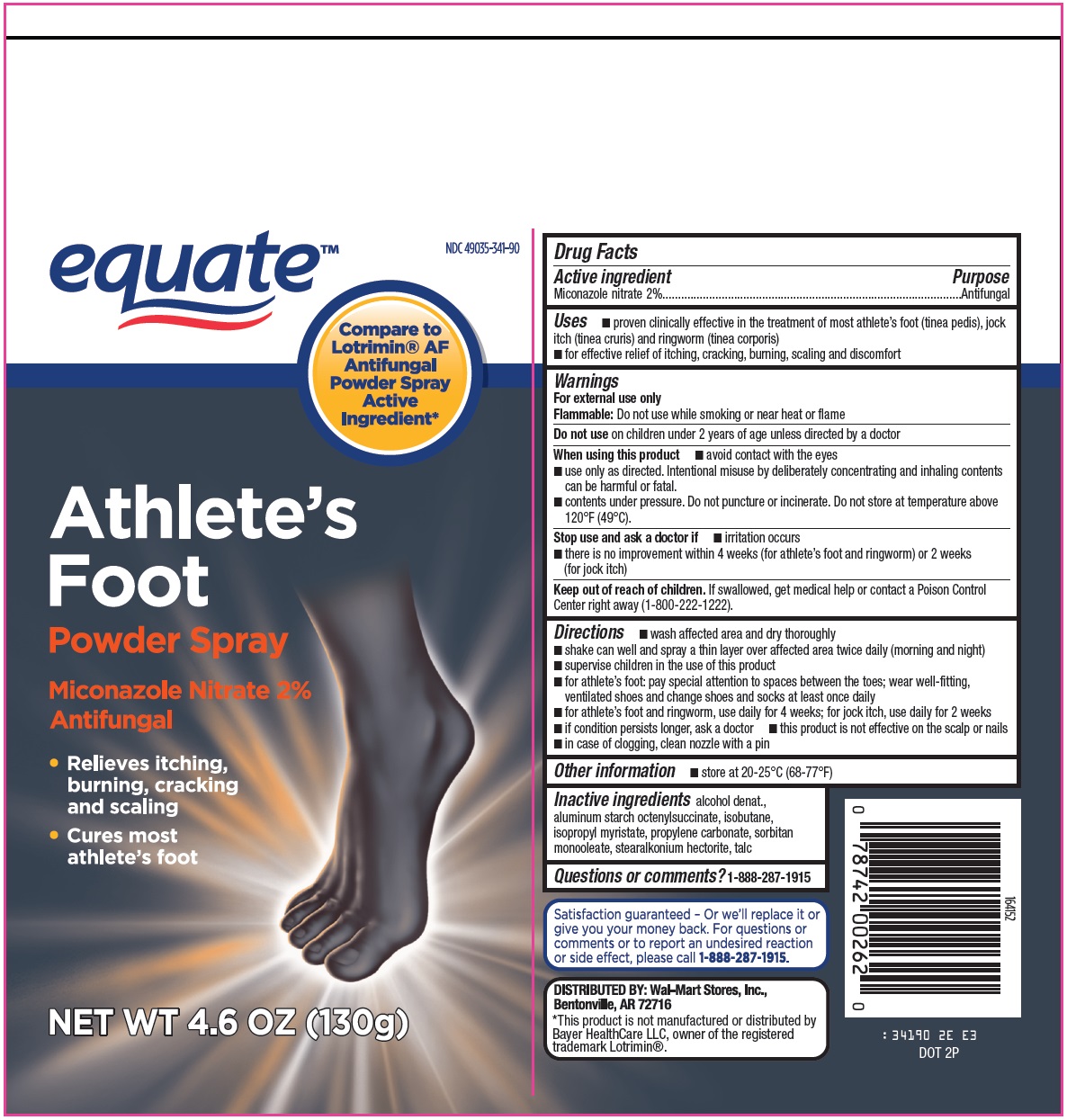 Equate Athlete's Foot
