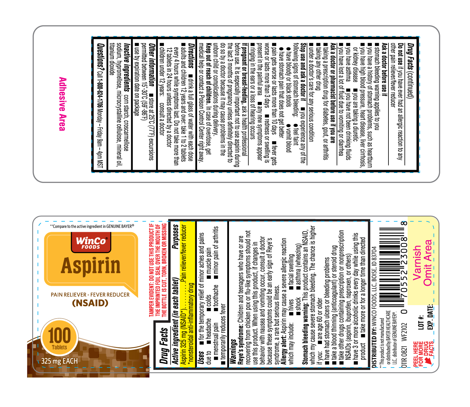 011R-Winco-Aspirin-bottle-label-100s
