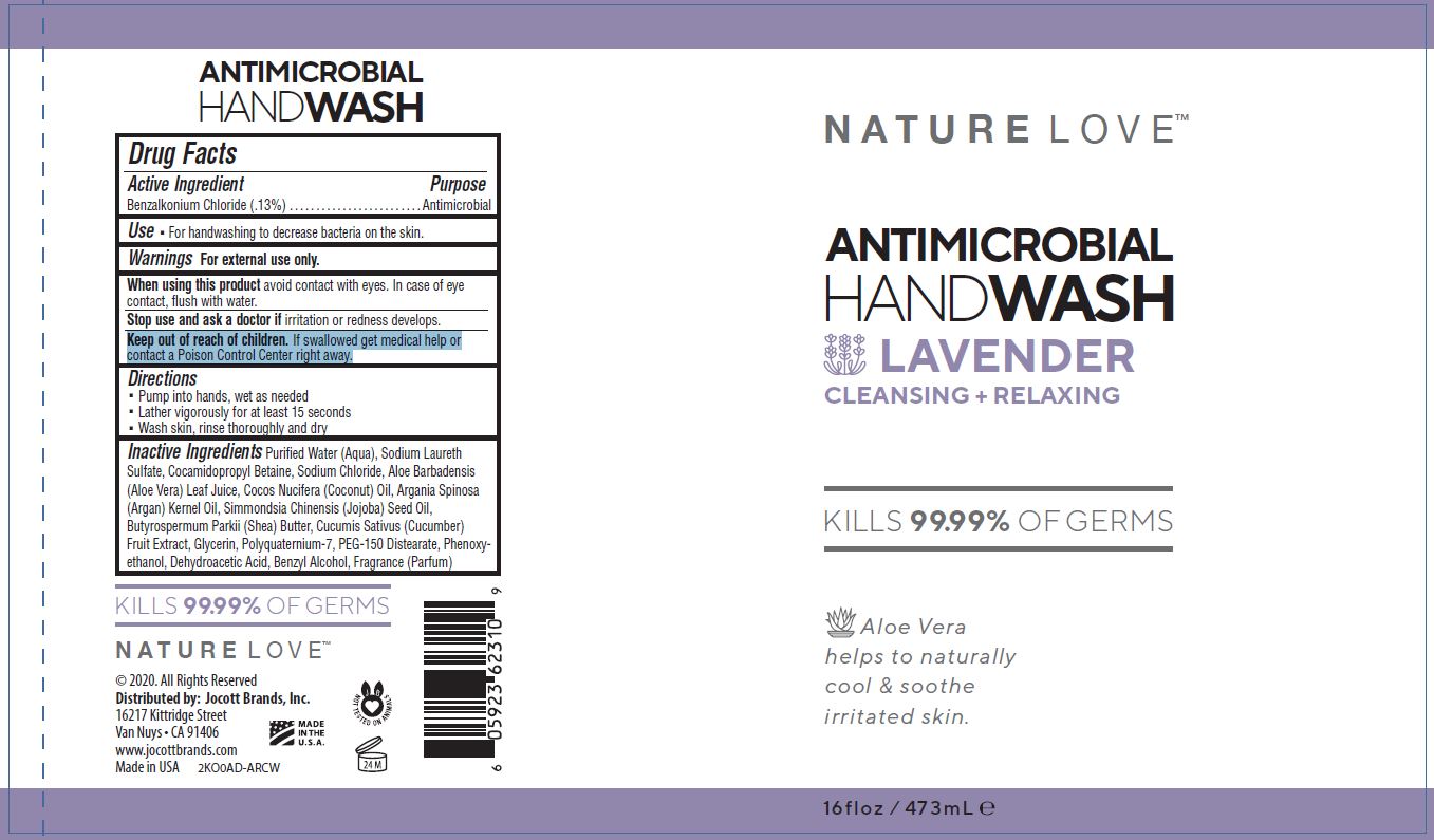 01b LBL_Nature Love_Antimicrobial Hand Wash_Lavender_16oz