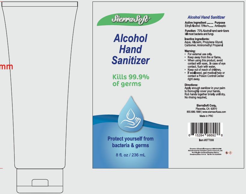 01b LBL_Sierra Soft Alcohol Hand Sanitizer_236mL