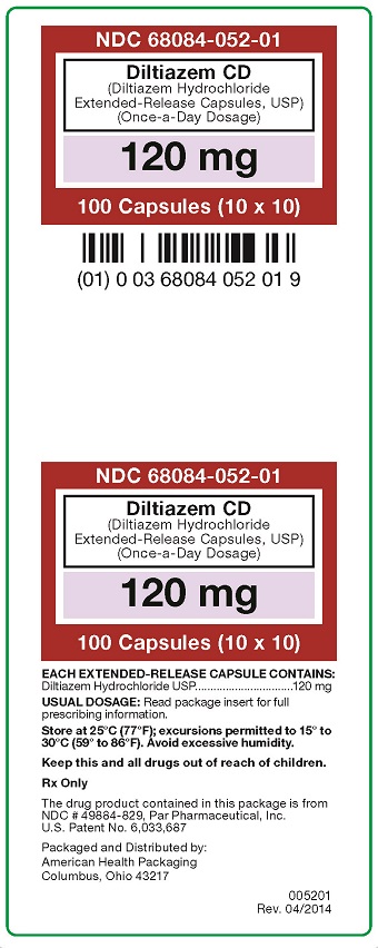 120 mg Diltiazem CD Carton