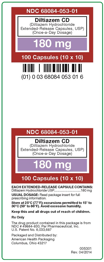 180 mg Diltiazem CD Carton