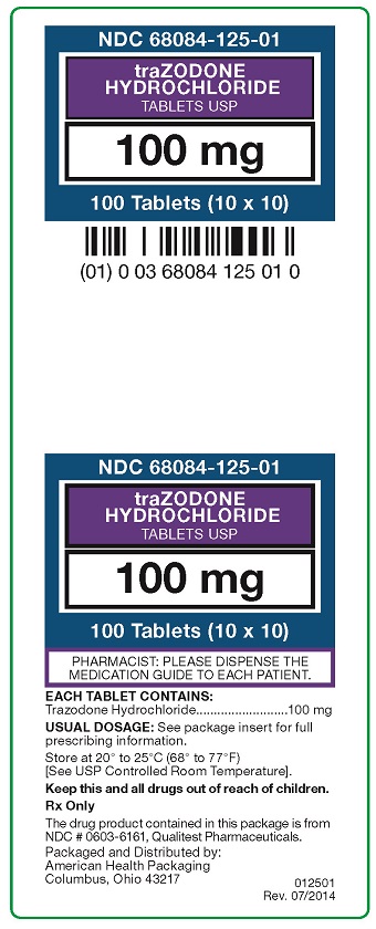 100 mg Trazodone HCl Carton