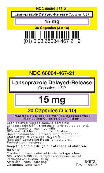 15 mg Lansoprzole Carton