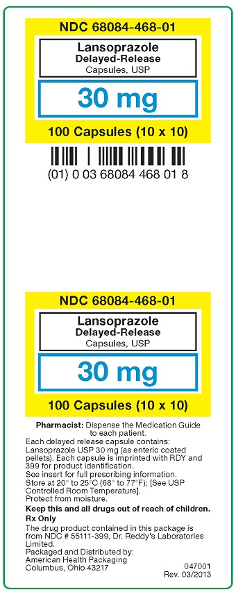 30 mg Lansoprazole Carton