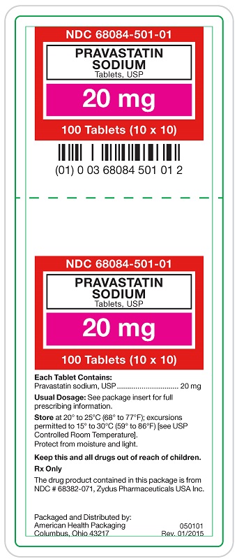 20 mg Pravastatin Carton