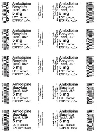5 mg Amlodipine Besylate Tablet Blister