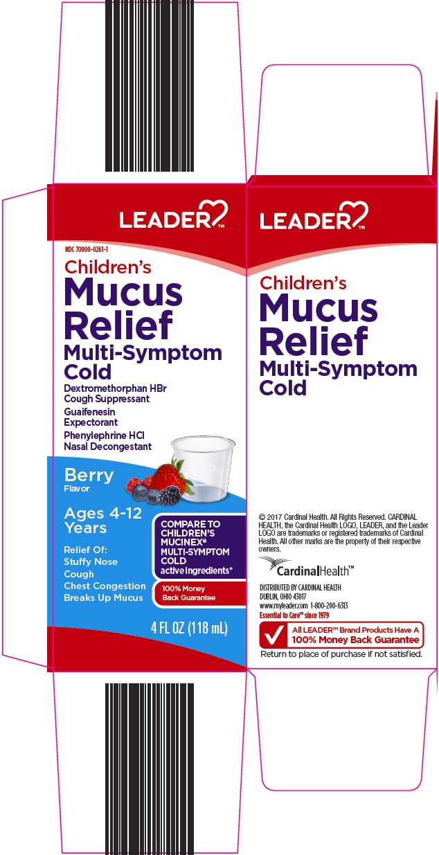 Leader Childrens Mucus Relief | Dextromethorphan Hbr, Guaifenesin, Phenylephrine Hcl Solution while Breastfeeding