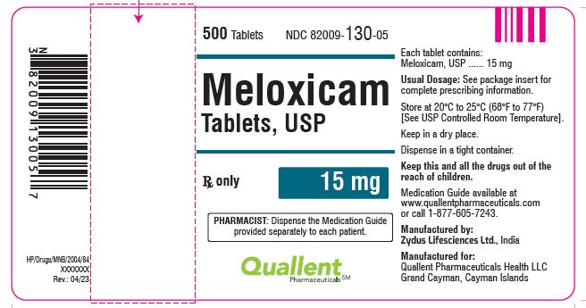 Meloxicam Tablets, 15 mg-500c
