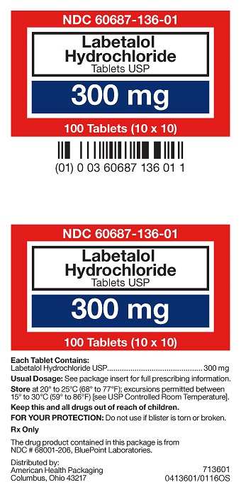 300 mg Labetalol HCl Tablets Carton
