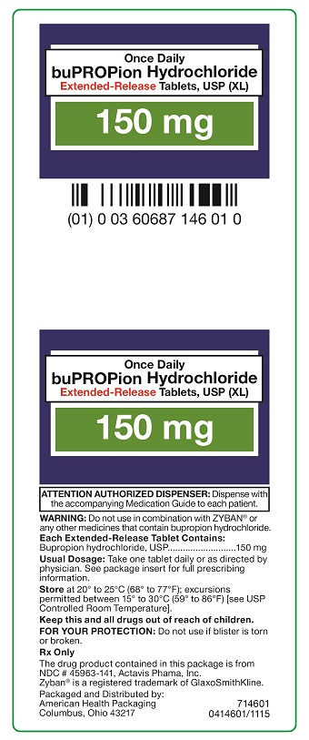 150 mg Bupropion HCl ER Tablets Carton