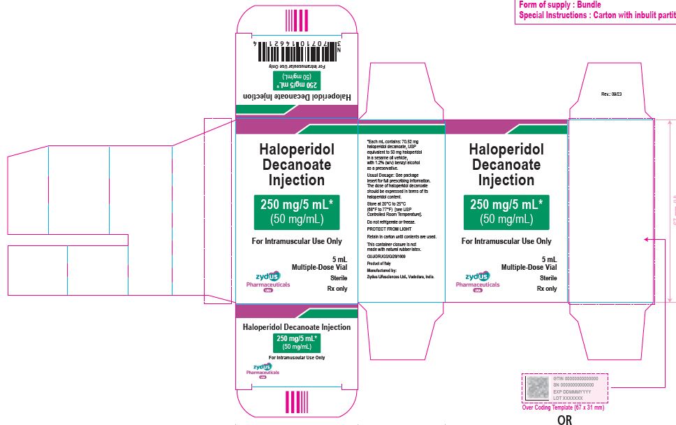 250 mg per 5 mL carton label