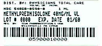 Methylprednisolone Acetate Injectable Suspension USP 40 mg/mL Carton