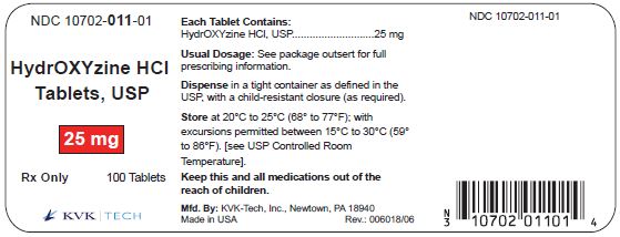 label 25 mg - 100s