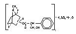 Atropine Sulfate structural formula