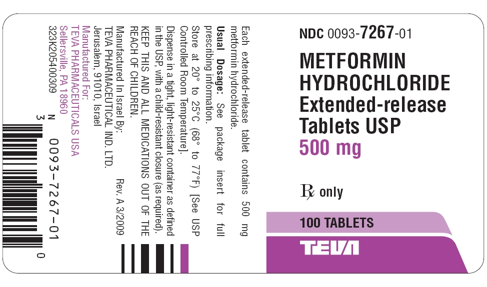 Image of 500 mg Label