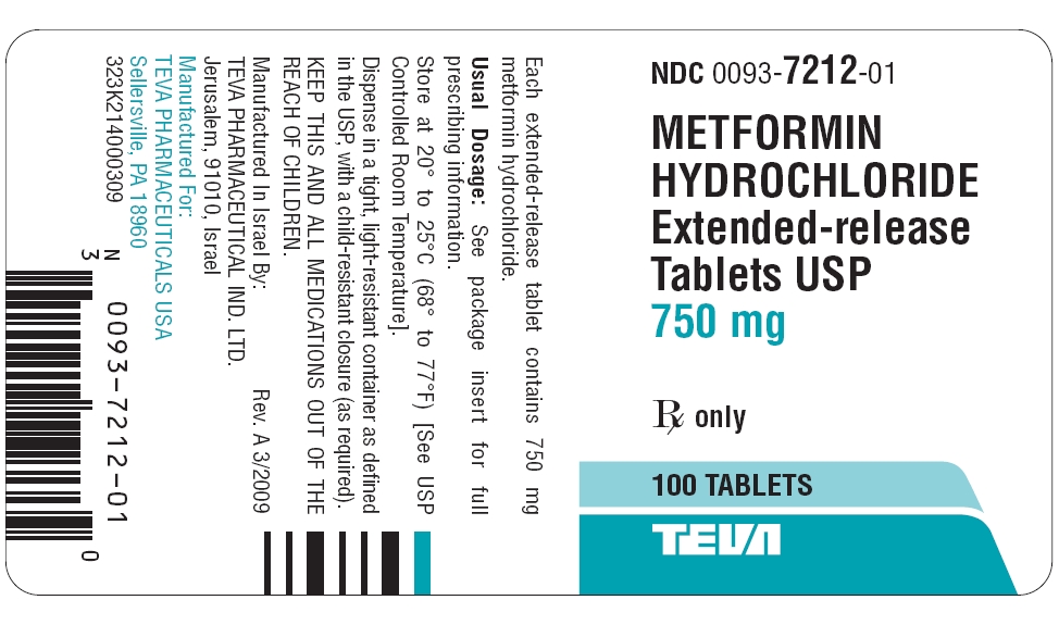 Image of 750 mg Label