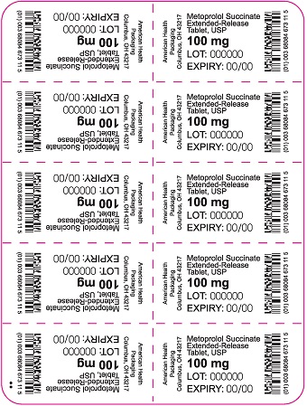 100 mg Metoprolol Succinate Tablet Blister