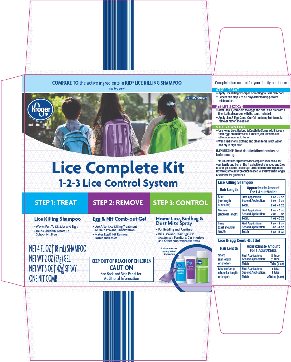 Kroger Lice Complete Kit Image 1