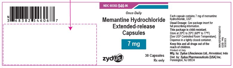 Memantine Hydrochloride Extended-Release Capsules, 7 mg