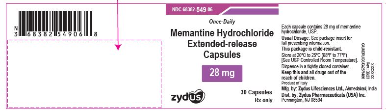 Memantine Hydrochloride Extended-release Capsules, 28 mg