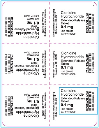 Clonidine Hydrochloride Extended-Release Tablet Card Print
