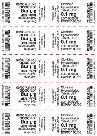 Clonidine Hydrochloride Tablets - Blister - 0.1 mg