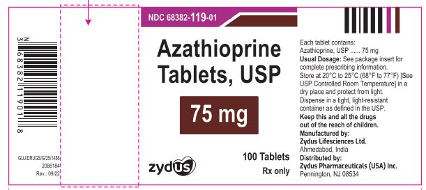 azathioprine tablets 75 mg