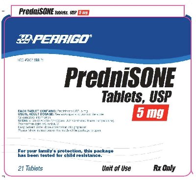Prednisone Tablets, USP - 21 Count Carton (1)
