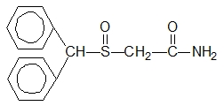 Modafinil chemical structure