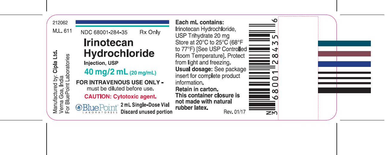 Irinotecan Hydrochloride 40mg-2ml Vial Label - Rev 01-17.JPG