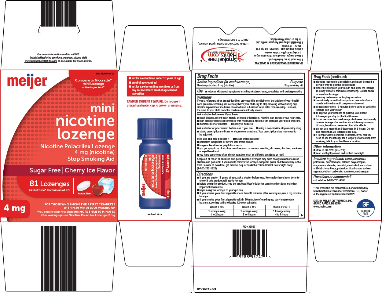 Mini Nicotine | Nicotine Polacrilex Lozenge Breastfeeding