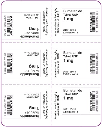 1 mg Bumetanide Tablet Blister - 6 UD