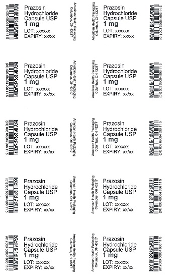 1 mg Prazosin HCl Capsule Blister