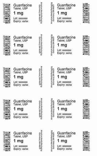 1 mg Guanfacine Tablet Blister