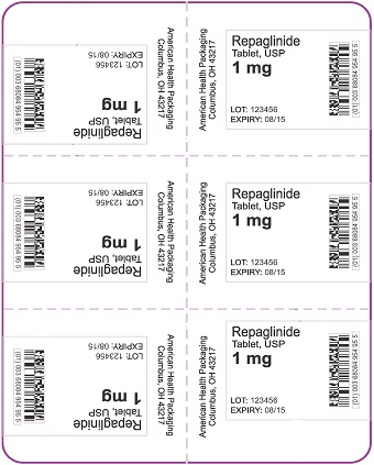 1 mg Repaglinide Tablet Blister