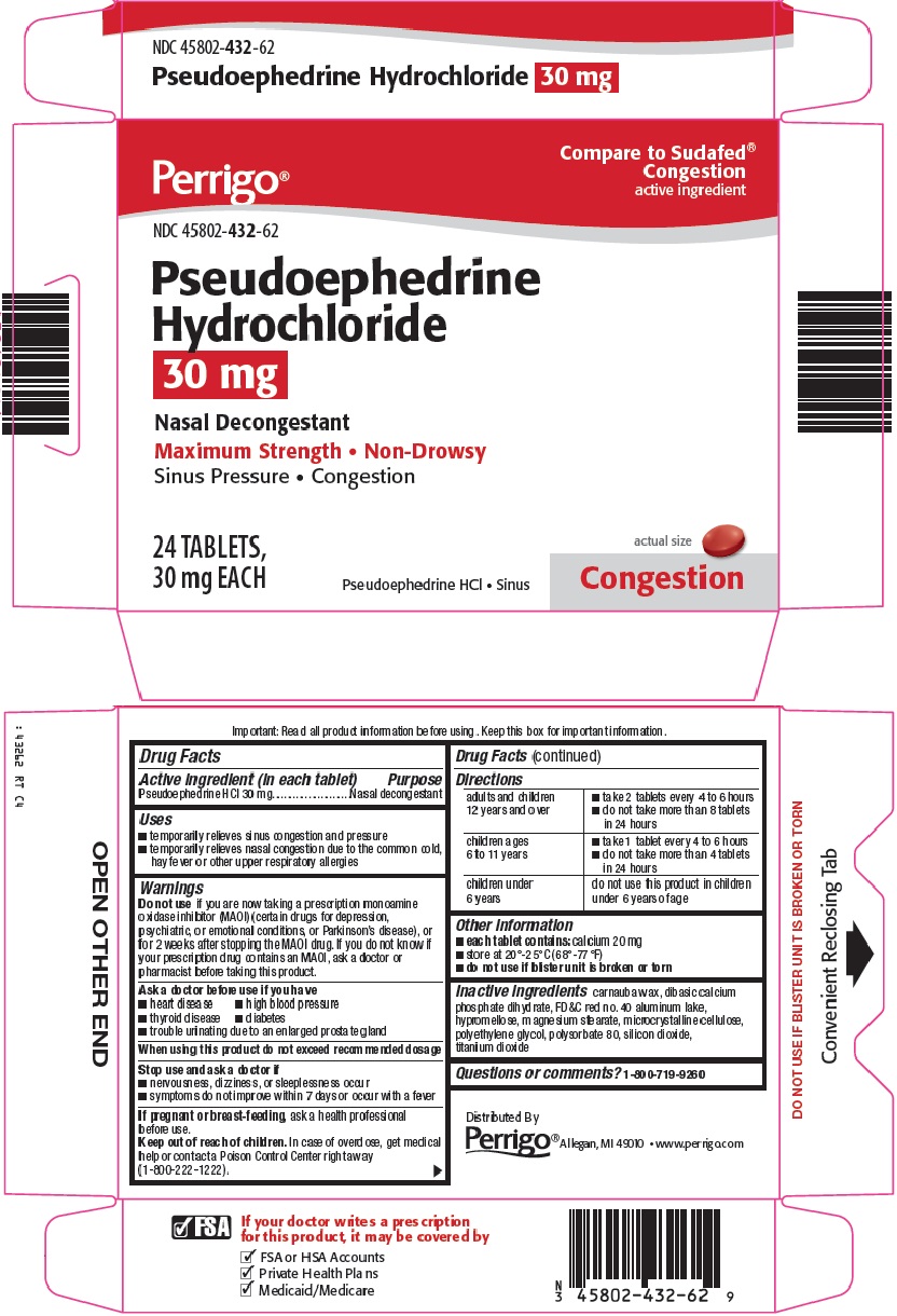 Perrigo Pseudoephedrine Hydrochloride image