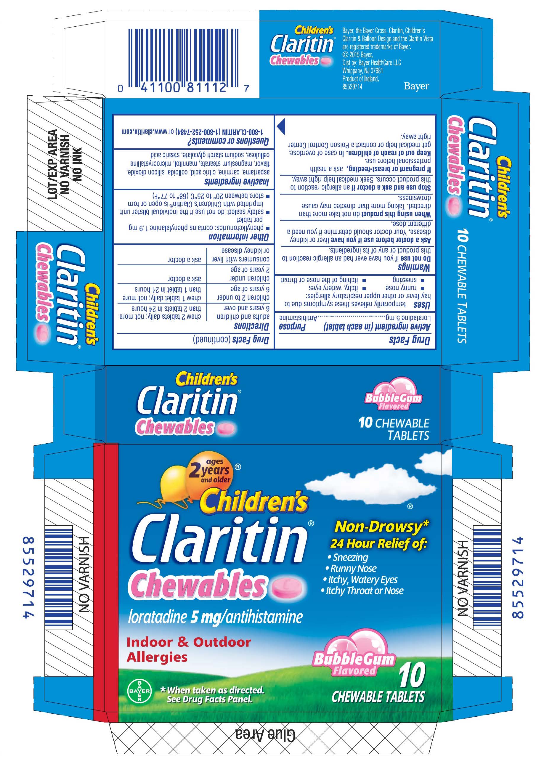 Children S Claritin Chewable
