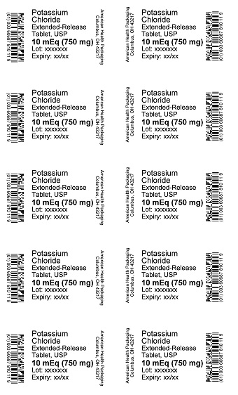 10 mEq Potassium Chloride ER Tablet Blister