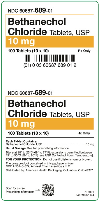 10 mg Bethanechol Tablets Carton