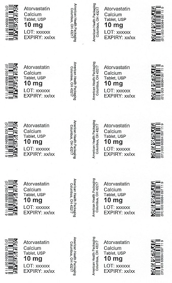 10 mg Atorvastatin Calcium Tablet Blister