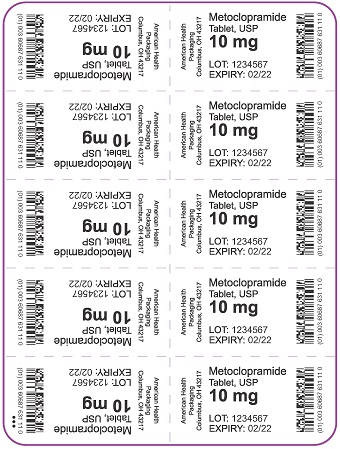 10 mg Metoclopramide Tablet Blister