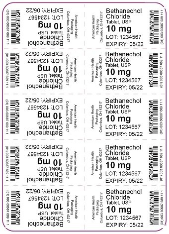 10 mg Bethanechol Chloride Tablet Blister