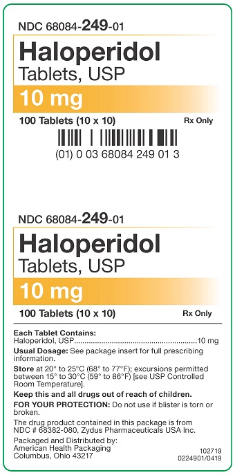10 Haloperidol Tablets Carton