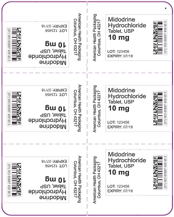 10 mg Midodrine HCl Tablet Blister