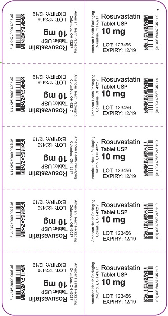 10 mg Rosuvastatin Tablet Blister